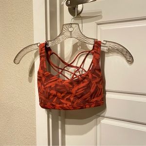 LULULEMON Limited Edition Free to Be Bra - Wild *Light Support* A/B cup SIZE2